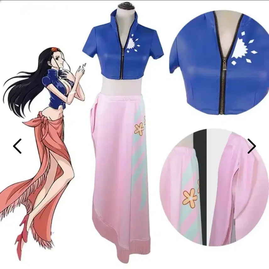 [BUNJANG] Nico Robin Costume Cosplay Outfit / 니코로빈 코스튬 코스프레 의상
