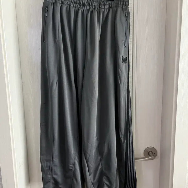 [BUNJANG] Track Pants Charcoal / 트랙팬츠 차콜