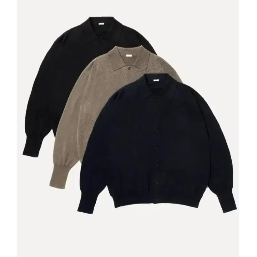 [BUNJANG] Apresse Cotton Knit Cardigan Navy Size 3 / (3)26ss 아프레쎄 코튼 니트 가디건