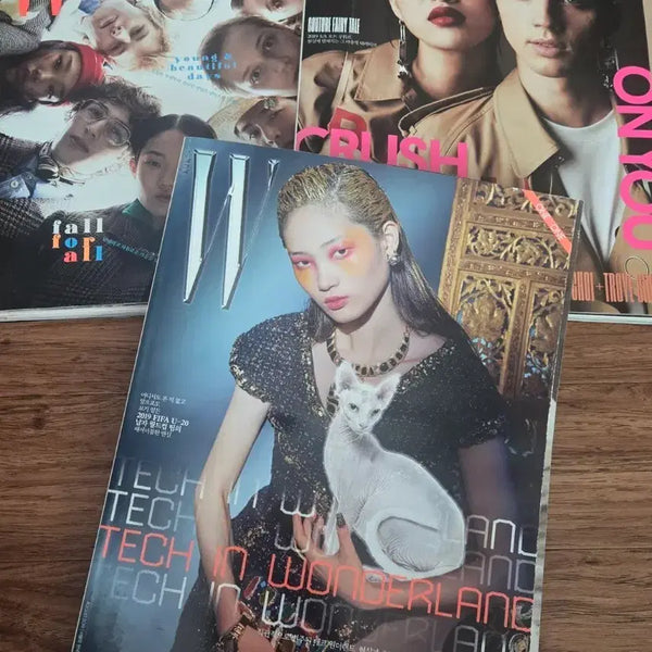 [BUNJANG] W Korea Magazine 3-Volume Set / 더블유 코리아 잡지 3권 세트