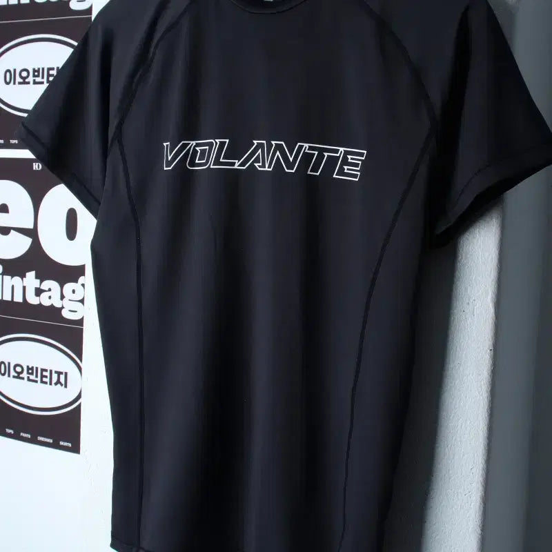 [BUNJANG] Volante Functional Muscle Fit Short Sleeve T-Shirt - Size 2 / (F) 볼란테 반팔 티셔츠 기능성 머슬핏 2사이즈 희귀-H36705