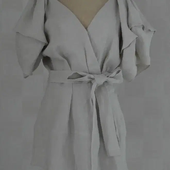 [BUNJANG] BLESSD Linen Blouse - Size 55 - Oatmeal / BLESSD린넨블라우스/55사이즈/새제품수준