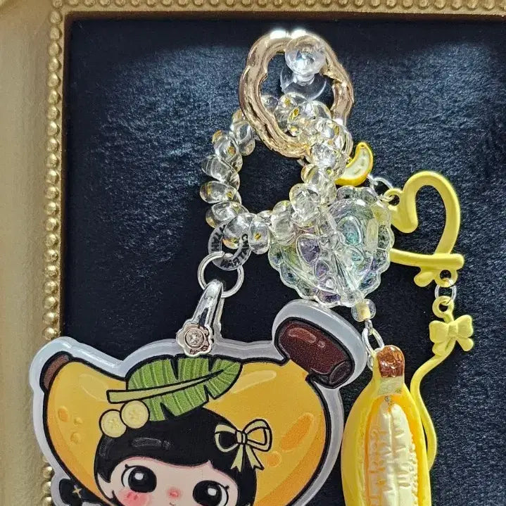 [BUNJANG] Two Two Bear Acrylic Keychain / 투투베어 귀염 키링