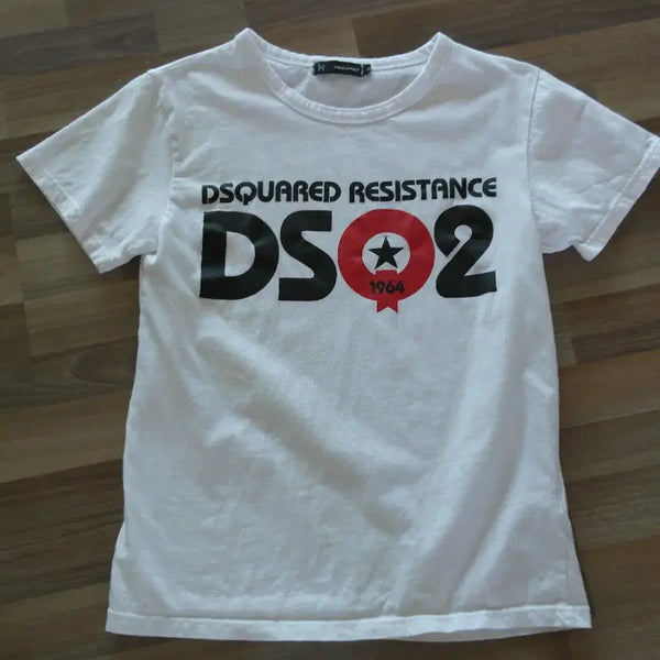 [BUNJANG] Dsquared2 T-Shirt White Size 55 / 디스퀘어드티셔츠/55사이즈/새제품수준