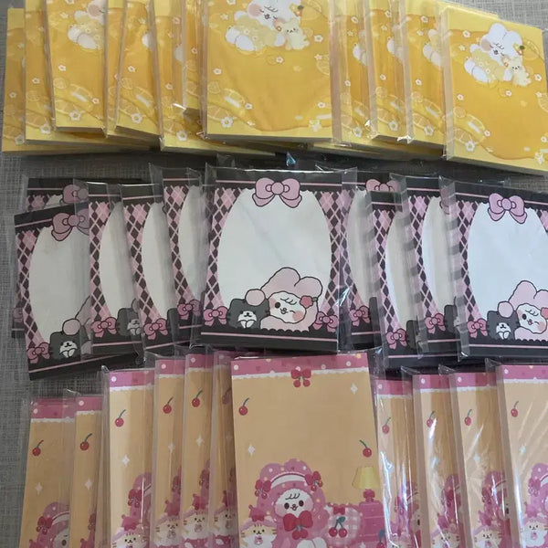 [BUNJANG] Schuni Kitty Die-cut Memo Pads & More (Set of 3) / 슈니 디어키티 대떡메모지 외 2종