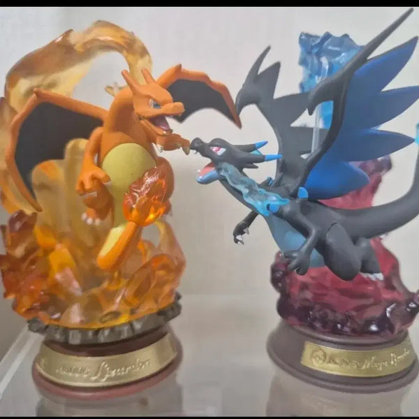 [BUNJANG] Pokémon Swing Vignette Pokémon Figure (Charizard & Mega Charizard X) / 포켓몬 스윙비네트 리멘트 판매