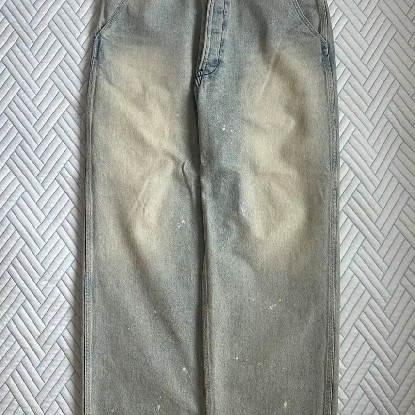 [BUNJANG] The Rankoz Bleached Denim Pants Size 3 / 더뤡코즈 블리치데님 3사이즈