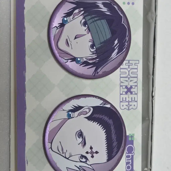 [BUNJANG] Hunter x Hunter Chrollo Can Badge / 헌터x헌터 상하이팝업 클로로 캔뱃지