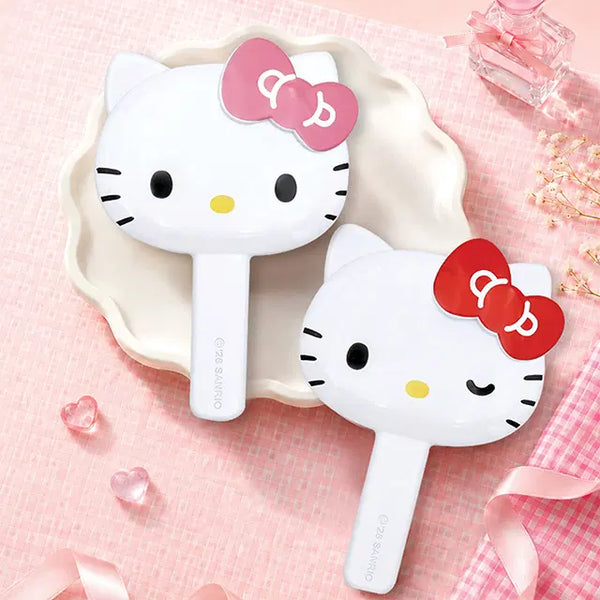 [BUNJANG] Hello Kitty Ribbon Hand Mirror / 헬로키티 리본 손거울