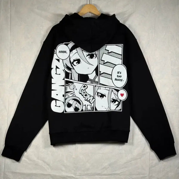 [BUNJANG] Kangji Cartoon Hoodie XL / 강지 카툰 후드티XL (단순개봉)