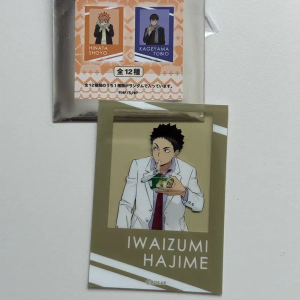 [BUNJANG] Haikyu!! Hajime Ichikawa Acrylic Card / 하이큐!! 이와이즈미 아크릴카드