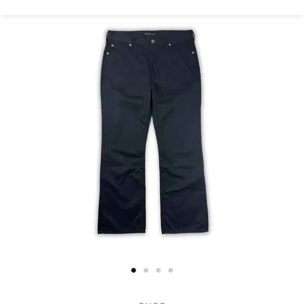 [BUNJANG] Wrath Bootcut Chino Pants Black / Wrath 부츠컷 치노 블랙