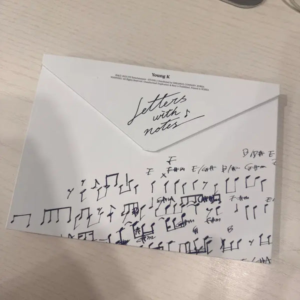[BUNJANG] DAY6 Young K Solo Album 'letters with notes' Unsealed / 영케이 솔로 letters with notes 개봉 앨범 양도