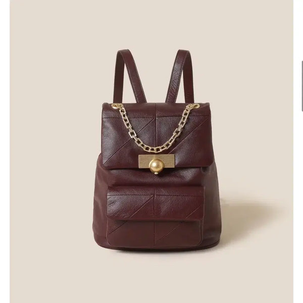 [BUNJANG] Couronne Ballon Betty Backpack 27 Wine / 쿠론 발롱베티 백팩 27 와인