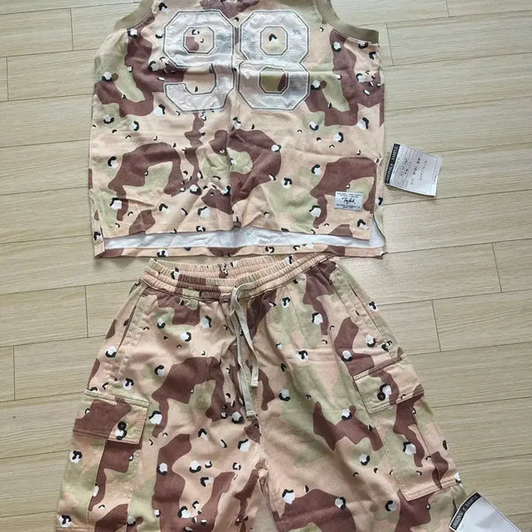 [BUNJANG] Tony Hawk Men's Sleeveless Shirt & Shorts Set (L) / (새상품)토니호크 브랜드 남성 민소매티셔츠&반바지세트(L)