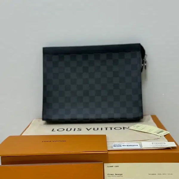 [BUNJANG] Louis Vuitton Damier Pochette Voyage MM / (새상품급) / (정품) 루이비통 다미애 포쉐트 보야주 mm
