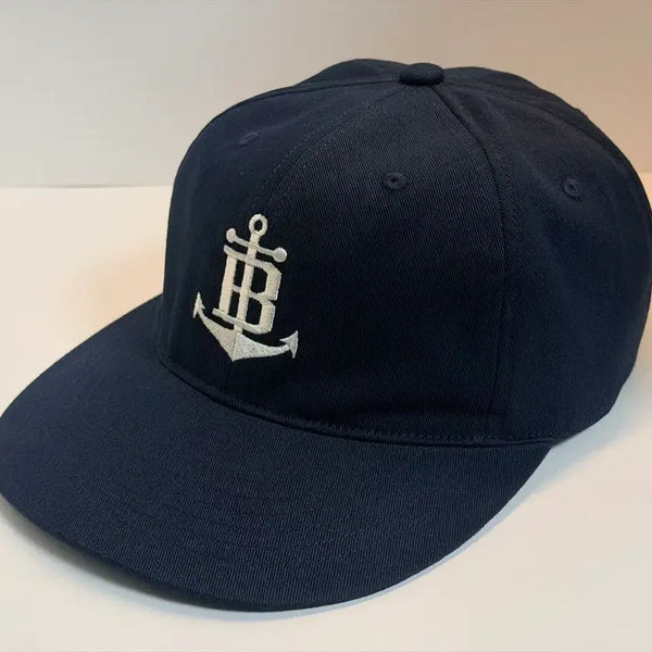 [BUNJANG] Bants Anchor Logo Cotton Twill Vintage Baseball Cap Navy / Bants 앵커 로고 코튼 트윌 빈티지 베이스볼 캡 네이비