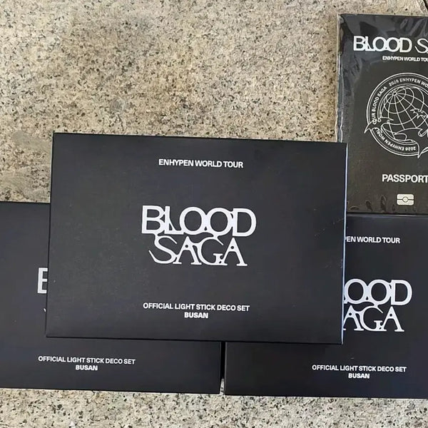 [BUNJANG] ENHYPEN Blood Sangha In Busan Glow Stick Deco Set / 엔하이픈 블러드사가 인 부산 응원봉 데코 세트
