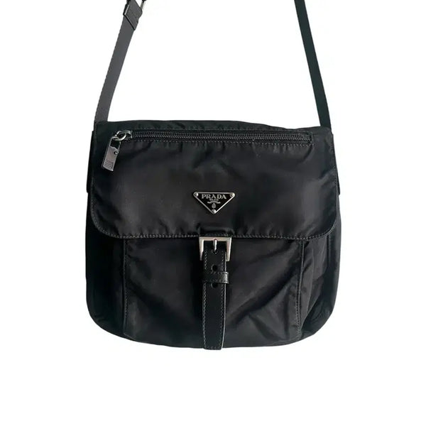 [BUNJANG] Prada Pocono Nylon Buckle Messenger Bag / [정품 PRADA] 프라다 나일론 버클 메신저백 크로스백 #10
