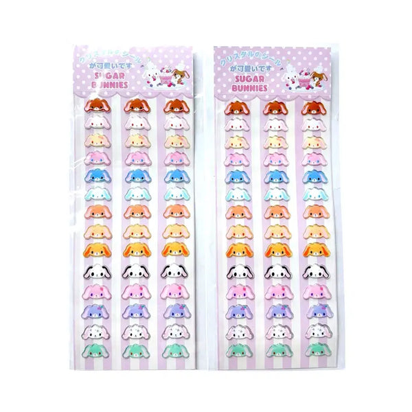 [BUNJANG] Sugarbunnies Face 3D Stickers / 슈가바니즈 페이스 입체 스티커