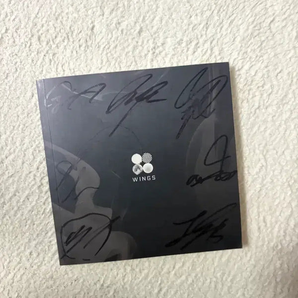 [BUNJANG] BTS Wings Official Signed Album Version I / 방탄 BTS wings sign 윙즈 피땀눈물 친필 싸인 앨범