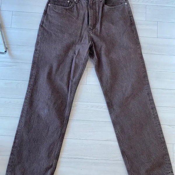 [BUNJANG] Youth Straight Denim Brown M / 유스 스트레이트 데님 브라운 M