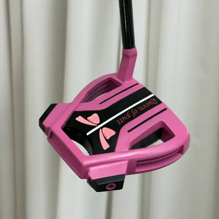 [BUNJANG] TaylorMade Spider X Queen of Putter - Pink/Black Custom Design / 테일러메이드 스파이더X 퀸 오브 퍼터 핑크 블랙 커스텀 디자인