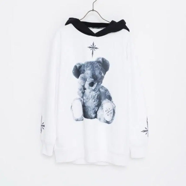 [BUNJANG] TRAVAS TOKYO Bear Hoodie / 트라바스도쿄 곰 후드티 양지뢰 서브컬쳐 중성계