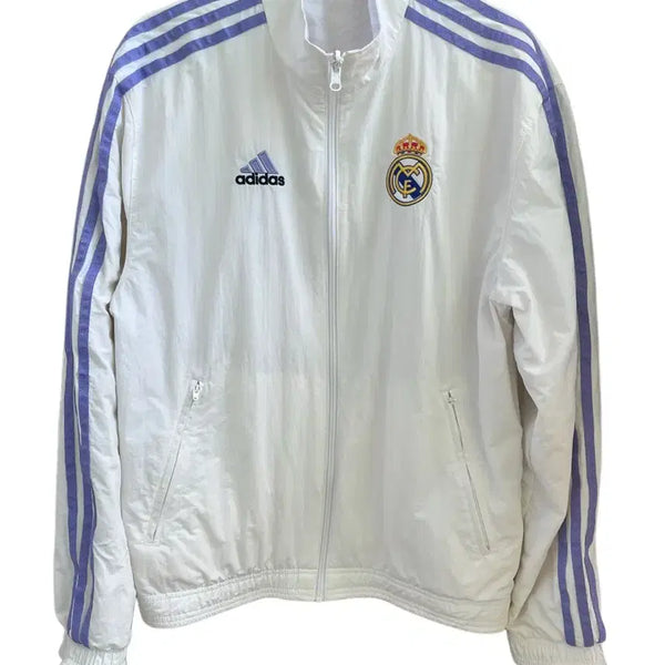 [BUNJANG] Adidas Real Madrid 22-23 Reversible Anthem Jacket / (m)정품아디다스 레알 마드리드 22-23 리버시블 앤섬자켓