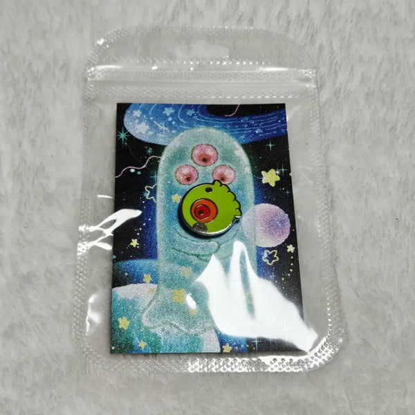 [BUNJANG] Lee Chae-heon Lemming Metal Pin Badge Sealed / 이착헌 비공식 레밍 금속뱃지 미개봉품
