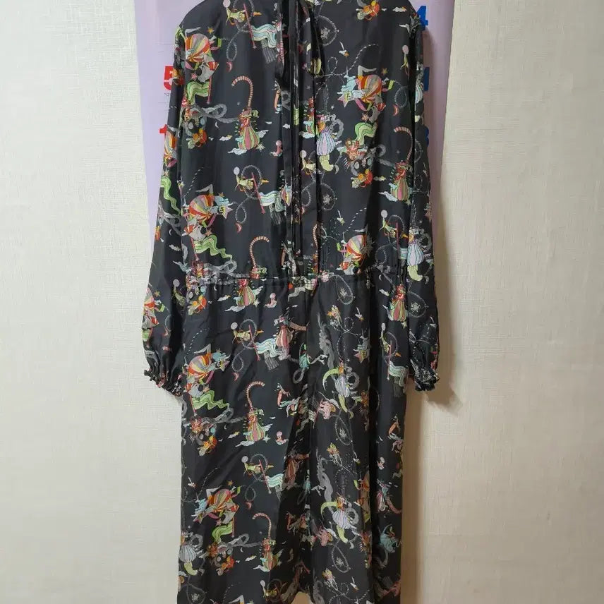 [BUNJANG] Thom Browne Greyhound Silk Long Dress / 톰그레이하운드실크원피스