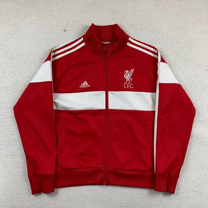 [BUNJANG] Adidas Liverpool FC Track Top Jersey Red / 아디다스 리버풀FC 트랙탑 져지 레드