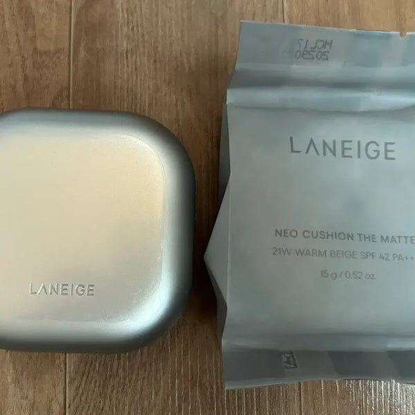 [BUNJANG] Laneige Neo Cushion Matte (21W) - Original + Refill Set / 택포 라네즈 네오쿠션 더 매트 21w 본품+리필1