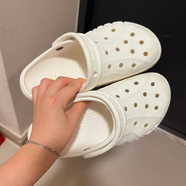 [BUNJANG] Crocs Bayaband Platform Clog / 크록스 바야 플랫폼 클로그 W5(220)