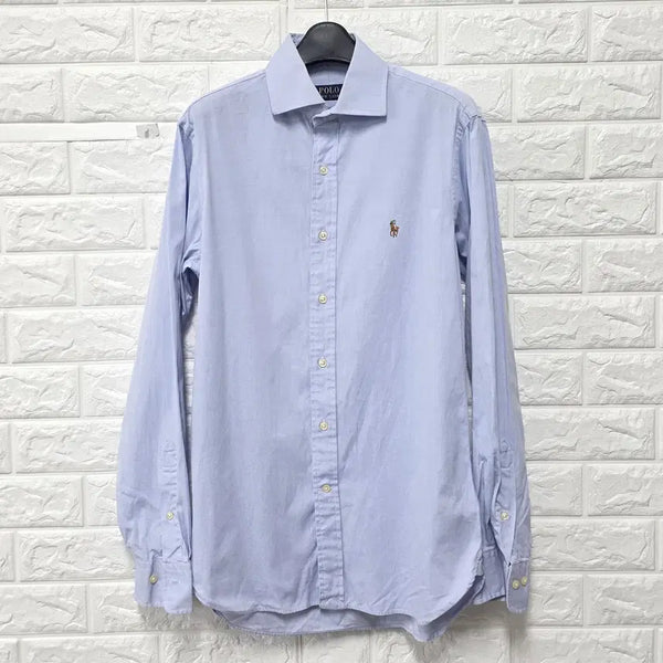 [BUNJANG] Polo Ralph Lauren Sky Blue Shirt / M 폴로랄프로렌 하늘색 셔츠 남방 E549