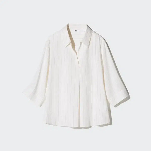 [BUNJANG] Uniqlo Skipper Blouse / (택달린 새상품) 유니클로 스키퍼 블라우스