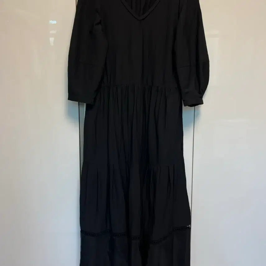 [BUNJANG] Sisley Black Long Dress / 시슬리 블랙 롱 원피스
