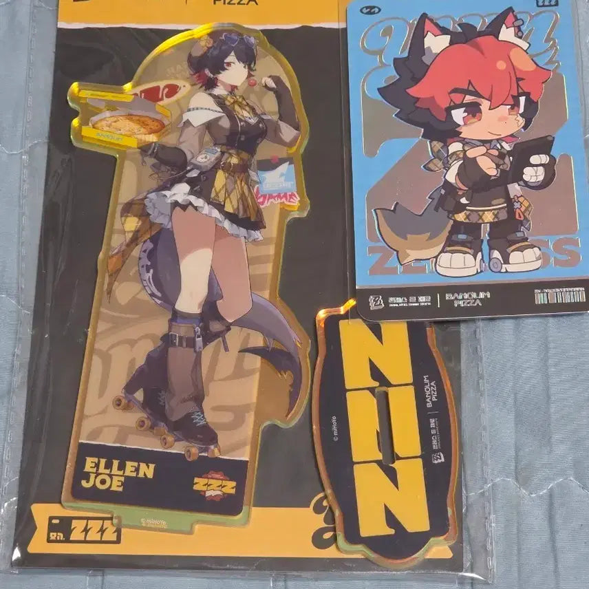 [BUNJANG] Zenless Zone Zero Ellen Acrylic + SD Minato Photocard / 반올림 젠레스 존 제로 엘렌 아크릴+sd미나토 포토카드 팝니다(리딤코드미사용,젠존제)