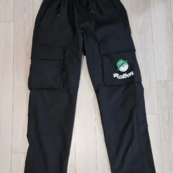 [BUNJANG] Malbon Golf Cargo Pants Black Size 30-31 / 말본 골프 카고 팬츠 블랙 30~31