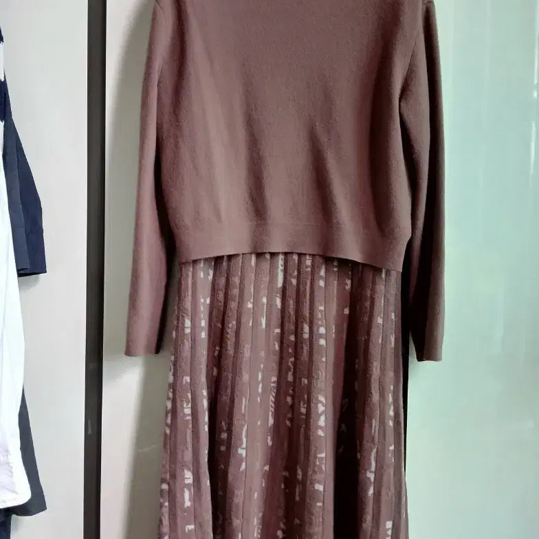 [BUNJANG] SJ.S.J. Cashmere Knit Dress Set / sjsj 케시미어 니트원피스 (원피스+니트)