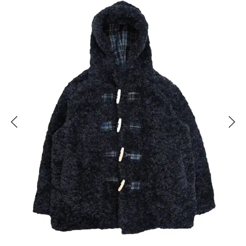 [BUNJANG] The Museum Visitor Fur Jacket Charcoal / (새상품) 더뮤지엄비지터 퍼 자켓 차콜