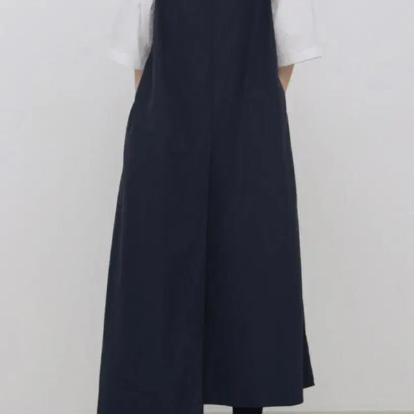 [BUNJANG] Triming Bird Child Long Dress Old Version Navy / 트리밍버드 소아 롱원피스 구버전 네이비