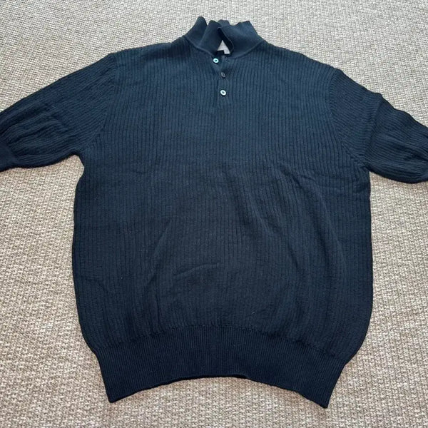 [BUNJANG] Brown Yak Half Sleeve Knit / 브라운야드 반팔니트(4)