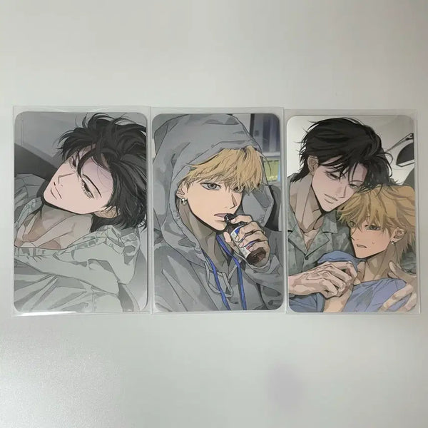 [BUNJANG] Jaimi Shop Full Book Collection Card Special Couple Minho Yeon Choi Jaeseung 3 Photocards Bundle Set / (일괄) 재이미샵 풀북 컬포 포카 스페셜 커플 민호연 최재승 3장 일괄