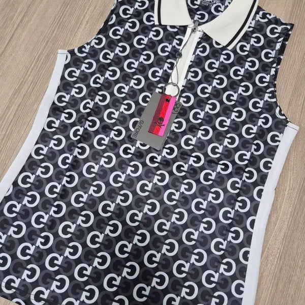 [BUNJANG] G/FORE Golf Sleeveless Polo Shirt / 새상품)지포어골프티셔츠 지포어민소매 지포어나시