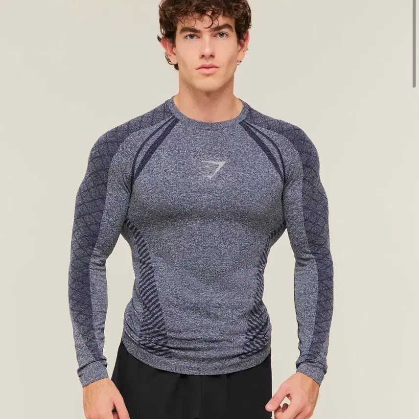 [BUNJANG] Gymshark Devant Heavy Blue L / 짐샤크 devant 해비블루 L