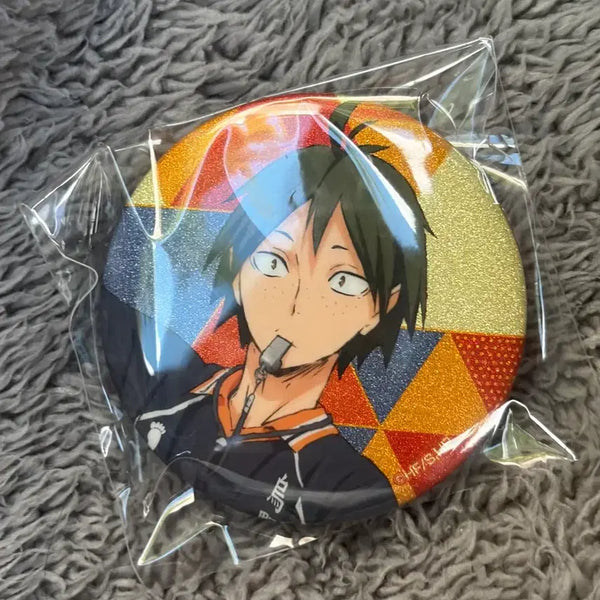 [BUNJANG] Haikyuu!! Yamaguchi Tadashi Glitter Badge / 하이큐 야마구치 타다시 글리터 뱃지