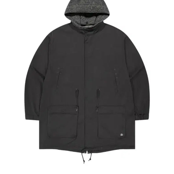 [BUNJANG] COYSEIO Washed Military Jacket Charcoal OS New / COYSEIO 워싱 밀리터리 자켓 차콜 OS
