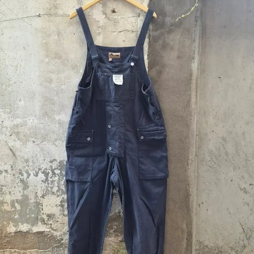 [BUNJANG] Nigel Cabourn Work Overall Navy Size 48 / 나이젤 카본 워크 오버롤 네이비48(마지막가격)