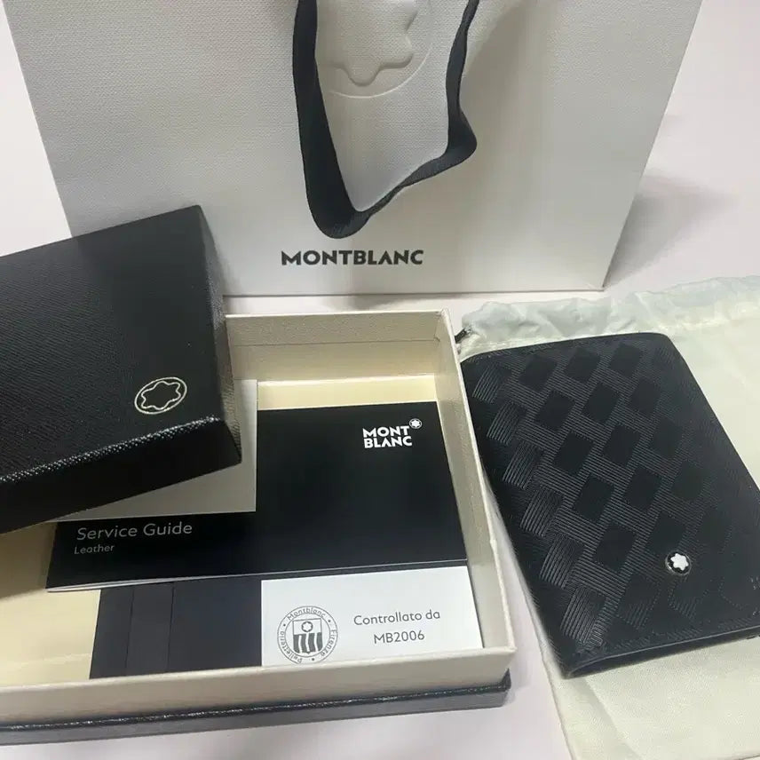 [BUNJANG] Montblanc Extreme 3.0 4cc Cardholder Wallet Black / 몽블랑 익스트림 3.0 4cc 카드홀더 지갑 블랙